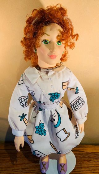 Vintage Magic School Bus - Miss Frizzle Doll 1995