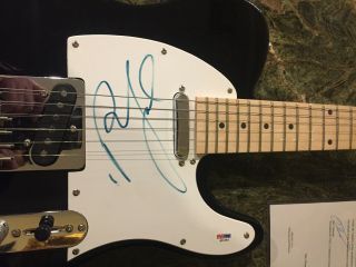Billy Joel Hand Signed Autographed Electric Guitar Rare With Psa/dna Loa
