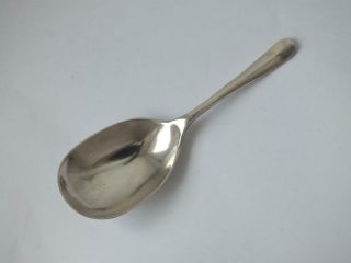 Antique Solid Sterling Silver Tea Caddy Spoon 1905/ L 9.  4 Cm