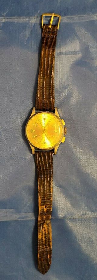 Vintage Lucerne Swiss Made Diecast Watch.  Unknown If Watch.  S122