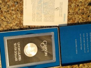 1885 Morgan Silver Dollar Carson City Rare Vam 4 Variant Gsa Reserve All Papers