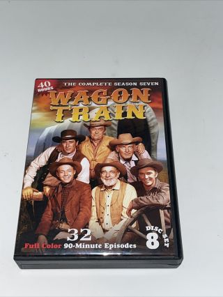 Wagon Train: The Complete Season 1 - 8 (DVD Set Tin Case) RARE W/ Framed Picture 2