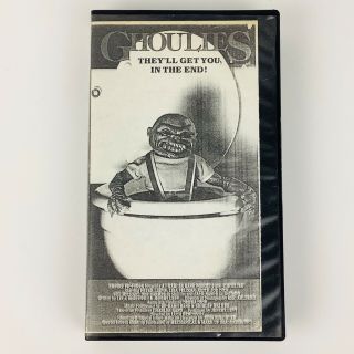 Ghoulies 1985 Vhs Tape Rare 80 
