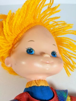 80 ' s VTG 1983 Hallmark Rainbow Brite Plush Stuffed Doll Orange Hair 10 
