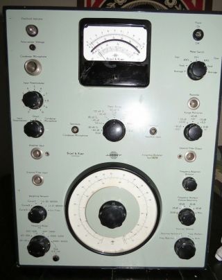 Vintage Rare Bruel & Kjaer Frequency Analyzer Type 5078 - Tube