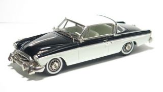 MOTOR CITY USA 1955 Studebaker President Speedster 1:43 Model Black/White RARE 3