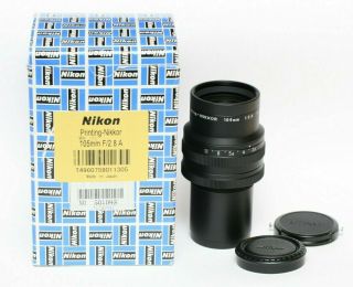Rare Nikon Printing Nikkor Lens 105mm 2.  8a W/box - Sharpest Lens Ever ?
