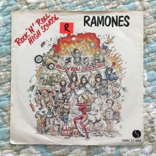 The Ramones 45 Rpm Ps Netherlands; Rock 