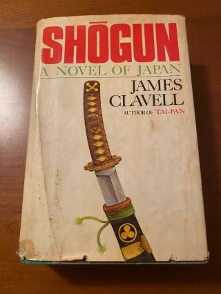 Rare First Edition 1975 Shogun A Novel Of Japan James Clavell Hc/dj