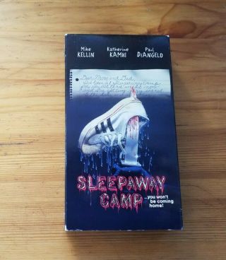 Sleepaway Camp (1983) On Vhs Cult Horror Comedy Rare Oop Anchor Bay Release