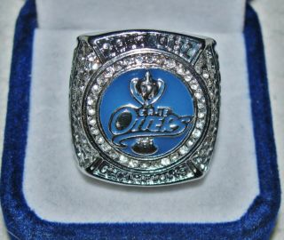 Rare 2017 Ohl Erie Otters Championship Minor Hockey Leauge Ring: Pa - Sz 10 Vgc
