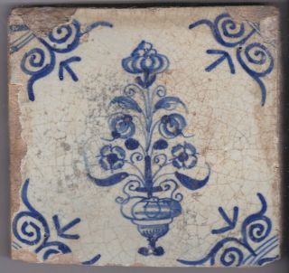 Delft Tile 17th - 18th Century (a 9)