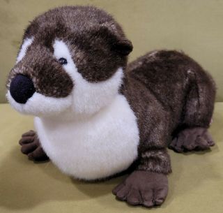 Rare Gund 19 " Orbit The River Otter Plush 32039 Stuffed Animal Collectible