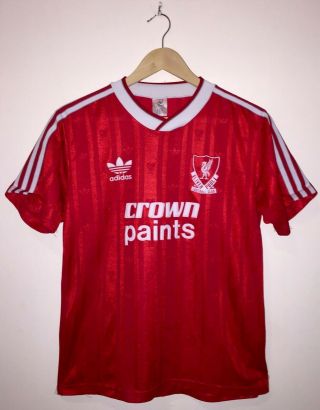 Liverpool Crown Paints 1987/1988 Football Shirt - Men 