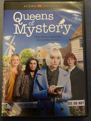 Queens Of Mystery (3 - Dvd Set) Rare Acorn Tv Region 1 - British Series (like)