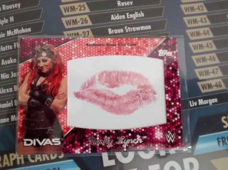 Wwe Topps Becky Lynch The Man Kiss Card Ultra Rare 1/1