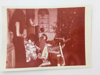 Elvis Presley Rare Vintage Candid Photo 1972 Xmas At Graceland