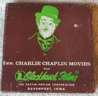Antique Charlie Chaplin 8mm Blackhawk Films Movie: The Masquerade 810 - 283