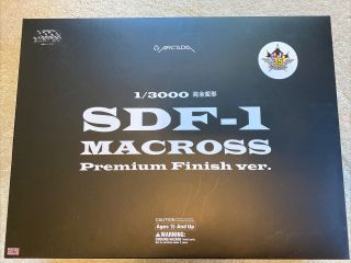 [rare] Sdf - 1 Macross Premium Finish Ver.  1/3000 Scale Arcadia