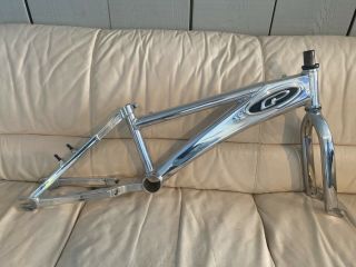 Powerlite Coqpit Rare Mid School Bmx Treasure Frame And Fork Just Polished