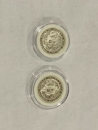 Unfunded Rare Version Of Lealana Silver 2013 Bit Coin.  1 Btc - Casascius