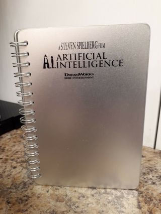 A.  I.  Artificial Intelligence (steel Cover Promo Notebook - Extremely Rare)