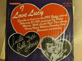 I Love Lucy My Favorite Husband Rare Vinyl Record