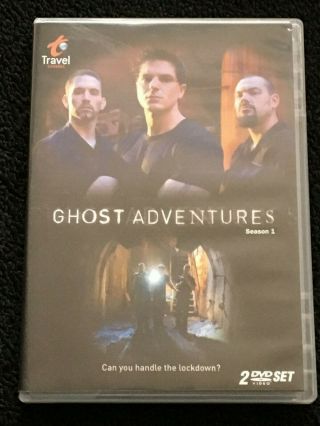 Ghost Adventures Season 1 Dvd 2 Disc Rare Oop Ghosts Paranormal 2009