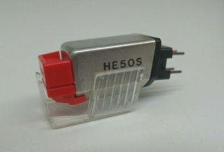 Vintage Rare Shure He50s Stereo Phono Cartridge Matching Stylus