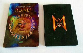 The Power Of The Runes Cards Agm Extremely Rare Voenix 1996 Norse Mythology