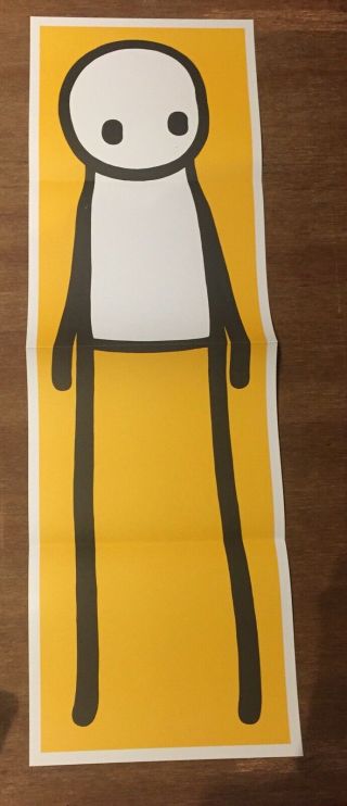 STIK Rare Signed & Doodled Book,  Yellow Poster 1st Ed 2015 with Receipt 2