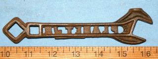 OLD ANTIQUE VINTAGE PLANET JR 2 Cutout CULTIVATOR FARM IMPLEMENT WRENCH TOOL 2