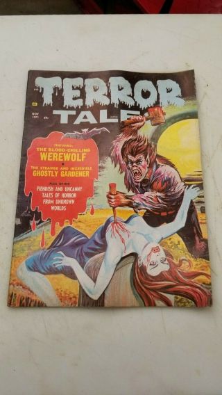 Terror Tales Vol 3 6 Eerie Publications Nov 1971 Rare