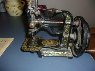 Rare Nettleton Raymond Sewing Machine Cast Iron