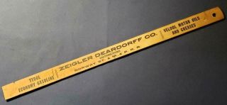 Rare Antique Vintage Tydol Veedol Ford Gas Measuring Gauge Stick York Pa