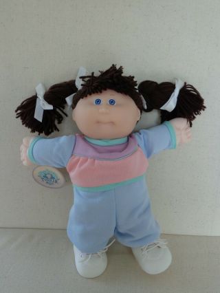 Vintage Cabbage Patch Kids Toddler 12 " Doll With Toddler Kids Tag 1988
