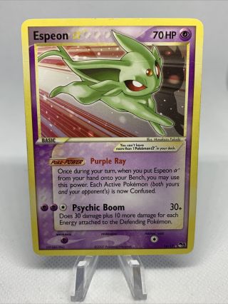Pokémon Gold Star Espeon - Pop Series 5 - 16/17 - Rare Gold Star Pokémon Card 2