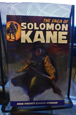 The Saga Of Solomon Kane Complete Dark Horse Deluxe Tpb Rare Oop Roy Thomas