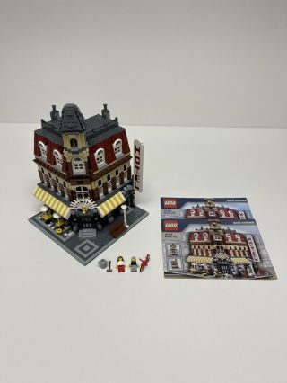 Rare Retired Lego 10182 Cafe Corner Modular With Instructions City Building Toy