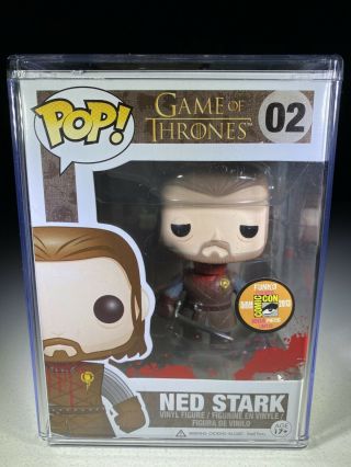 Funko Pop Games Of Thrones: Ned Stark (headless) 2 / 2013 Sdcc 1/1008 Rare