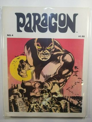 Paragon Illustrated 4,  Steranko Cover,  1972.  Rare