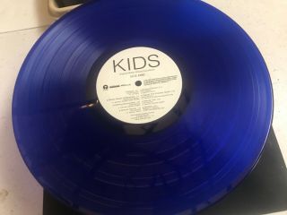Kids (motion Picture Soundtrack) Translucent Blue Vinyl Record Rare