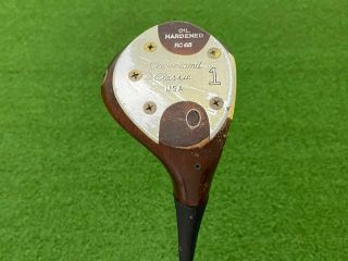 Rare Cleveland Classic Golf Rc 85 Persimmon Driver Right Handed Steel Dg S400