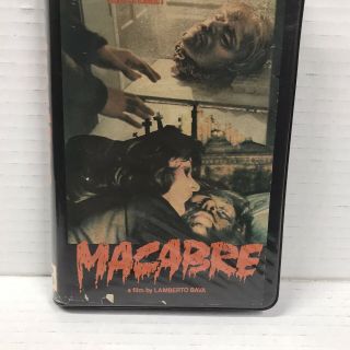 MACABRE - A Film By Lamberto Bava - Rare Release - 70s 80s Thriller Horror 3