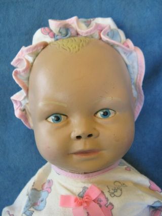 20 " Vintage Martha Chase Hospital Doll Unmarked W/ Blue Eyes,  Blond Hair Antique
