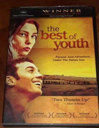 The Best Of Youth Italian Tv Series (2 Dvd Set,  2006) Rare Dvd,