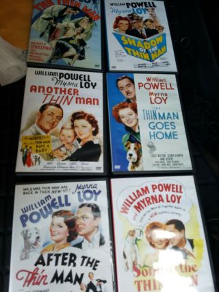 Song Of The Thin Man (dvd,  2007) Very Rare 1947 Musical Crime Mystery 6 Dvd Set