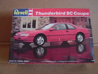 Revell Thunderbird Sc Coupe 1:25 Scale 7166 Parts No Instructions