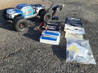 Arrma Nero 6s Brushless 4wd Monster Truck W/diff Brain Discontinued Rare
