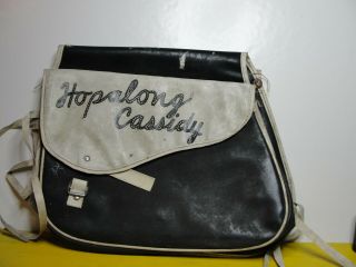 Vintage Rare Hopalong Cassidy Saddlebags